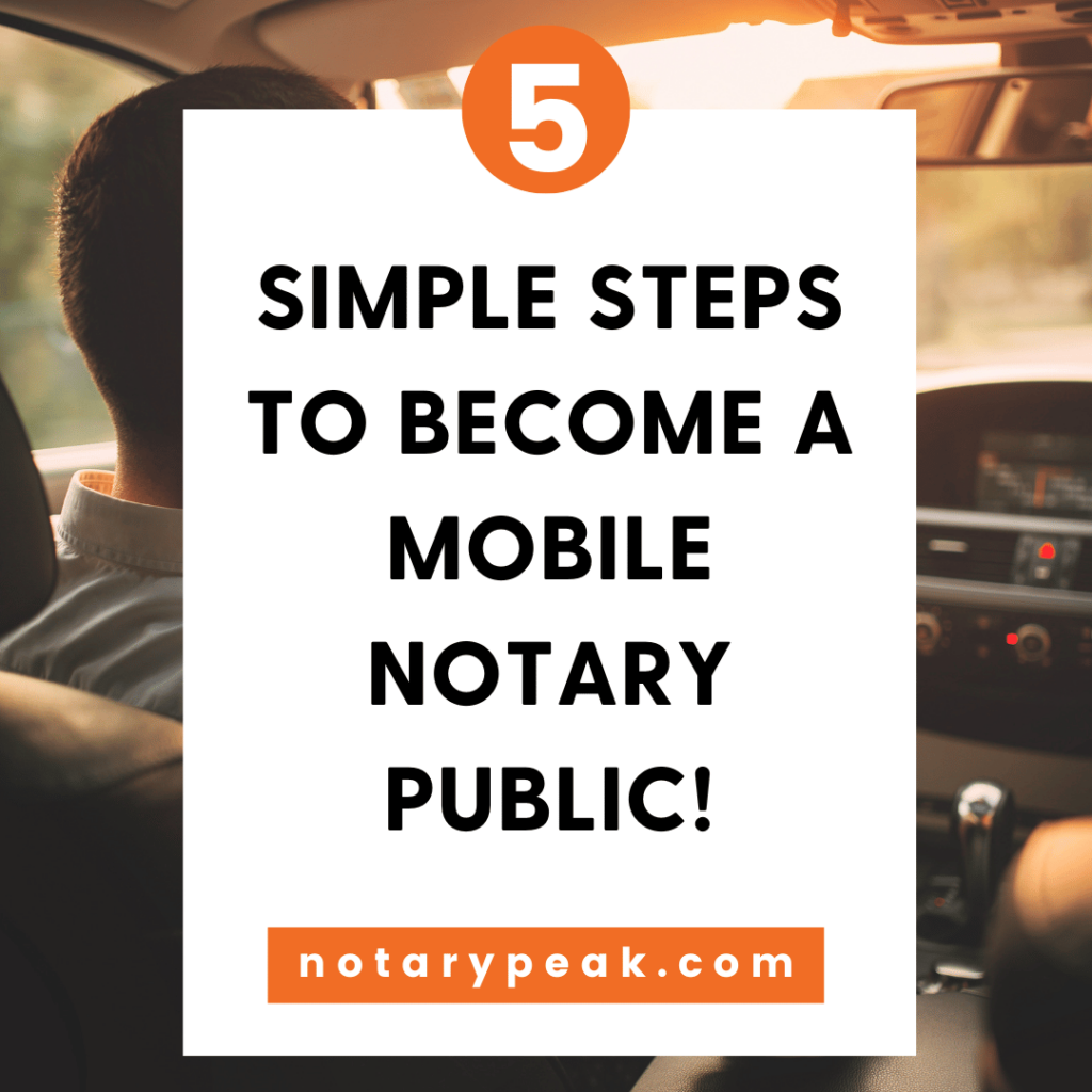 How to become a mobile notary public